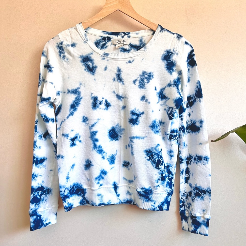 Lucky Lotus Indigo Dye Long Sleeve